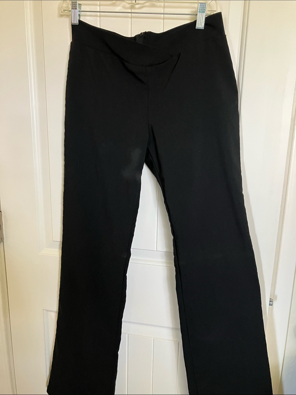 Body Central black flare slacks size M